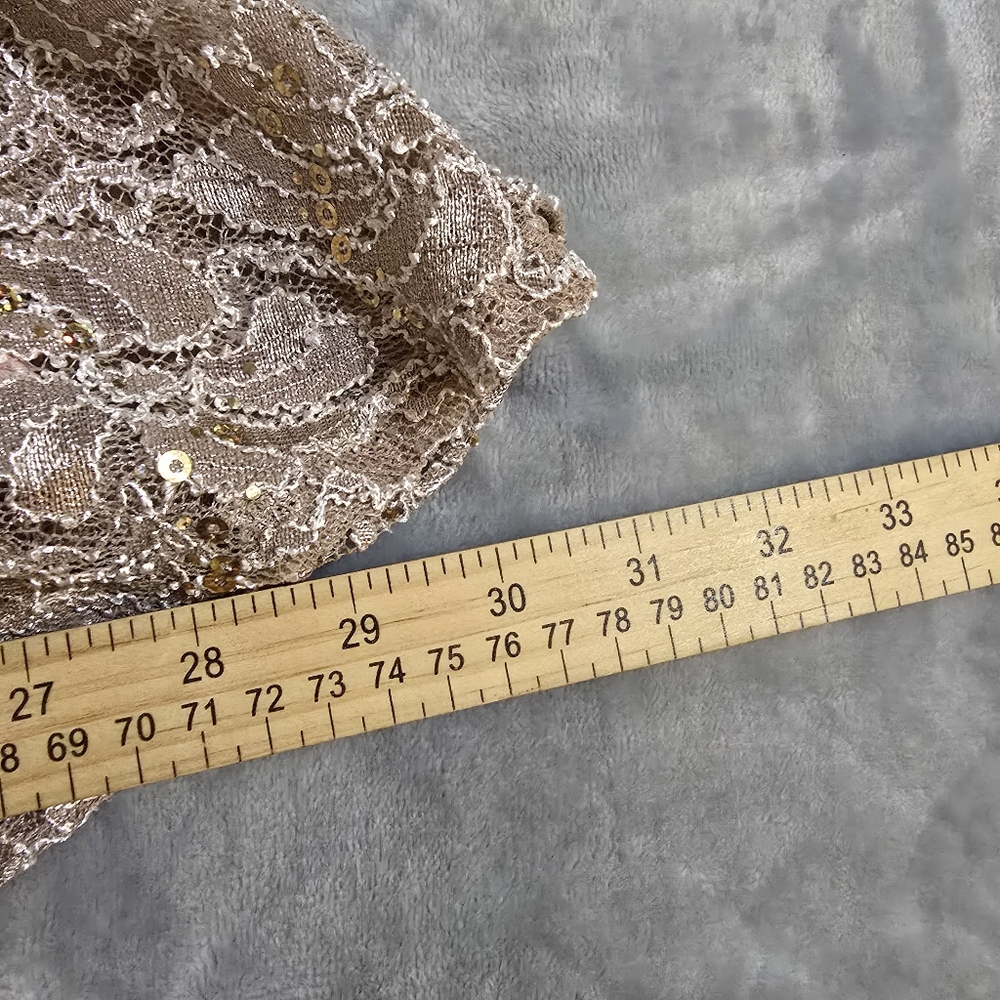 NWT Lily Rose Size Small Pink Sequin Strapless Formal Dress - Picture 6 of 10